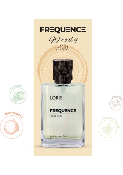 E-130 Frequence Parfume 50 ml EDP Erkek Parfüm indirimleri