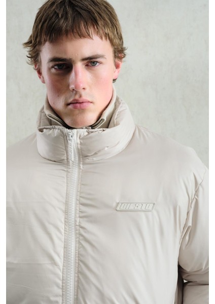 Basıc Şişme Bej Mont