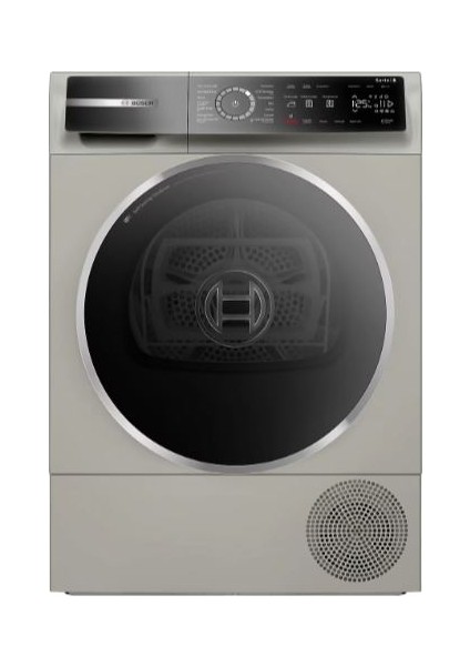 Serie 8 Isı Pompalı Kurutma Makinesi 9 kg Gümüş