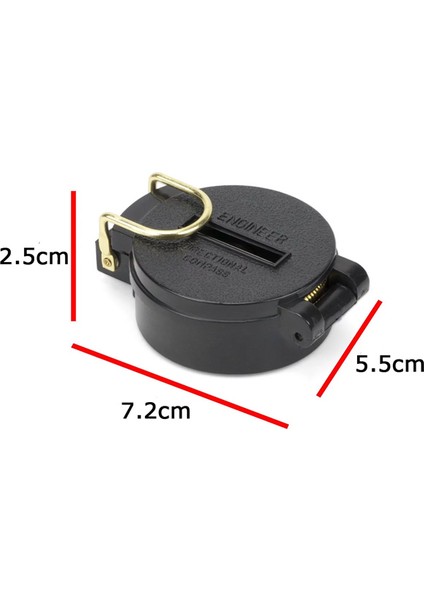 HS-DC45-1 Plastik Pusula Siyah fiyatları