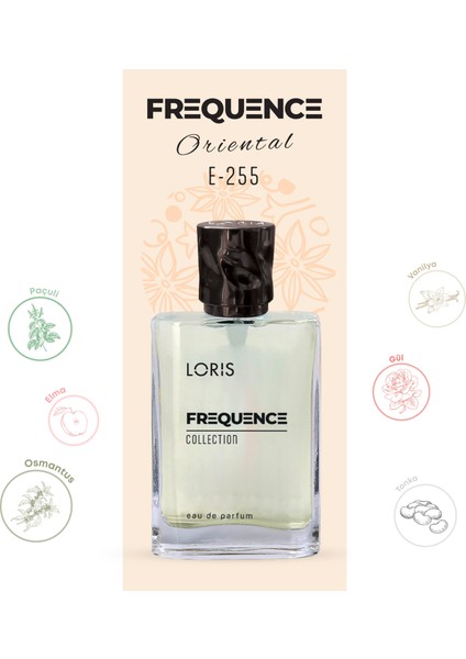 E-225 Frequence Parfume Edp 50 ml Oryantal Erkek Parfüm fiyatları