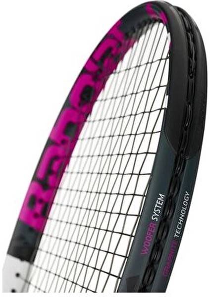 Boost Aero Pink Unisex Tenis Raketi 260 gr Aerodinamik Profil ile Yüksek Performans