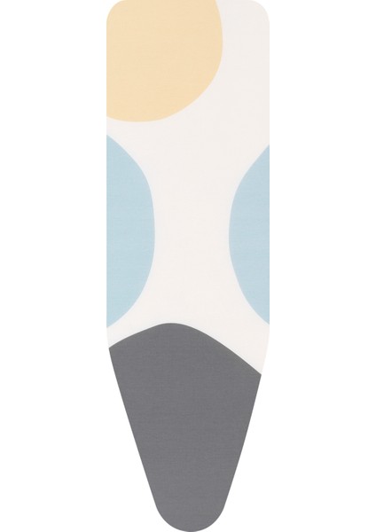 005-01- 124X45CM (C) Ütü Masası Kılıfı-Sprıng Bubbles Desenli - Perfect Flow