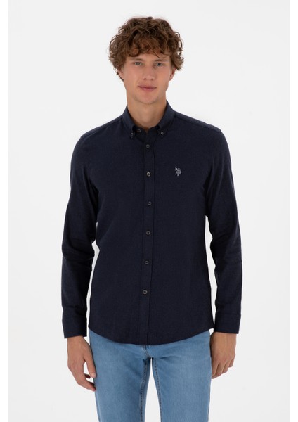 Erkek Lacivert Gömlek Basic 50316721-VR033 modelleri