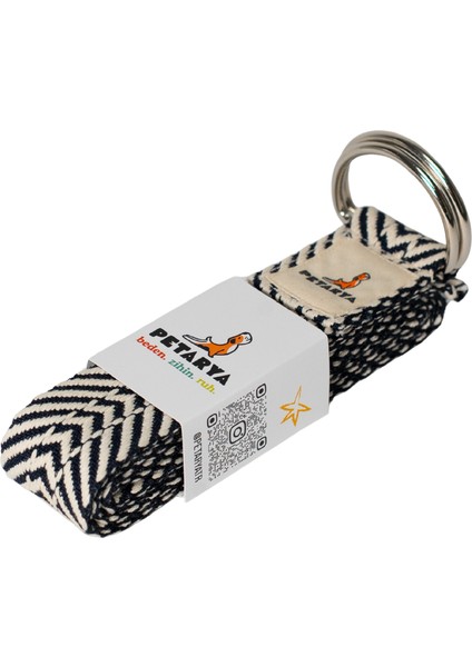 Siyah-Beyaz Yoga Kemeri