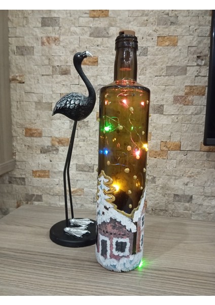 LED Lamba Cam Şişe Elyapımı