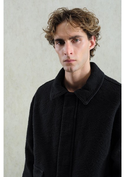 Jakar Desenli Siyah Ceket indirimleri