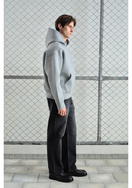 Kapüşonlu Oversıze Scuba Sweatshırt modelleri
