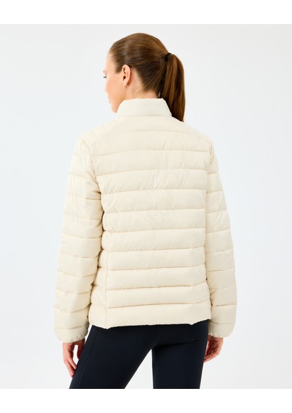 W Essential Outerwear Padded Jacket Kadın Ecru Mont S231240-1983 fırsatları