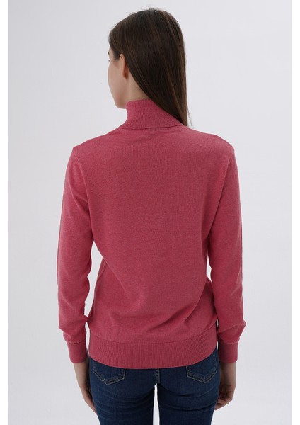 Kadın %100 Organik Pamuk Balıkçı Yaka Triko Kazak TRIST-6103 fırsatları