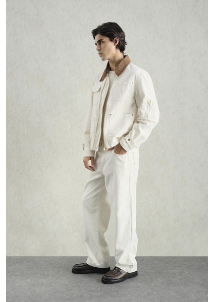 Gold Detaylı Ekru Ceket fiyatları