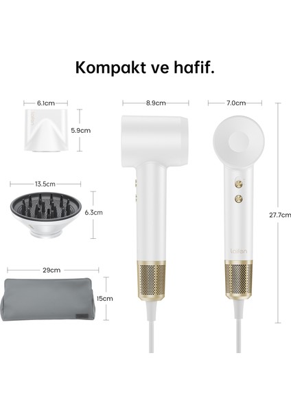 Swift Premium Saç Kurutma Makinesi Golden White fiyatları