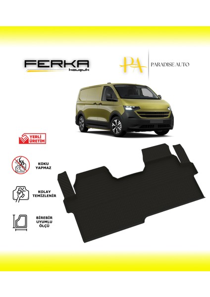 Volkswagen Transporter 2024 ve Üstü 4d Havuzlu Paspas