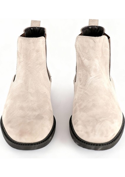 Klasik Bej Süet Bot fiyatları