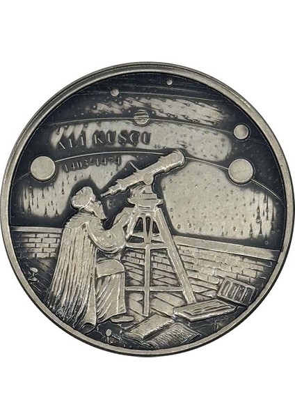 Ali Kuşçu Okside Gümüş Sikke Coin