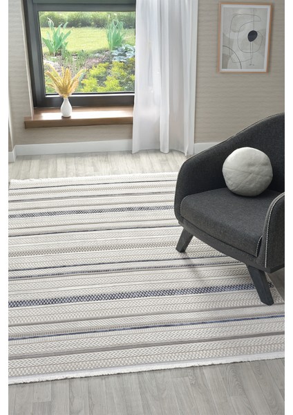 Roma Mavi Halı Akrilik Halı Yumuşak Dokulu Salon Oturma Odası Yatak Odası Halısı 428 fiyatları