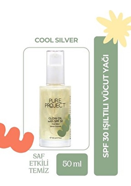 Glow Oil Yağ SPF 30 Işıltı ve Nem Sağlayan 50 ml Hindistan Cevizi Aromalı modelleri