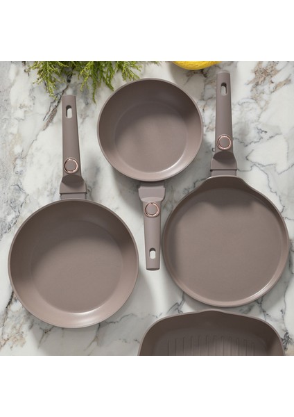 Berlınger Haus Sahara Krep Tava 25 cm Taupe indirimleri