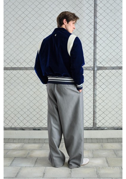 Lacivert Kadife Kolej Ceket fırsatları