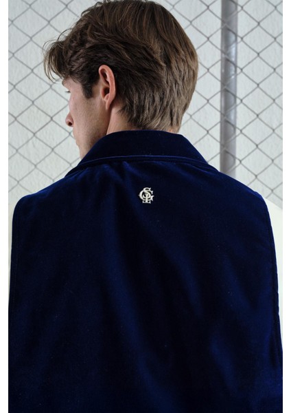 Lacivert Kadife Kolej Ceket indirimleri