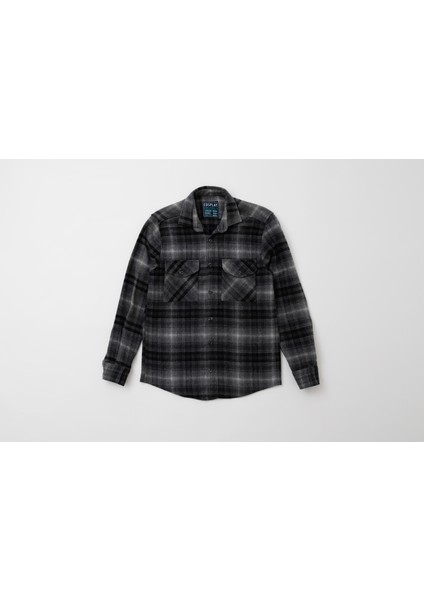 Oduncu Çift Cep Kapak Ekoseli U.k. Gömlek