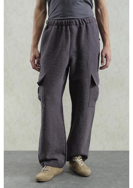 Jakar Desenli Kargo Antrasit Pantolon fırsatları