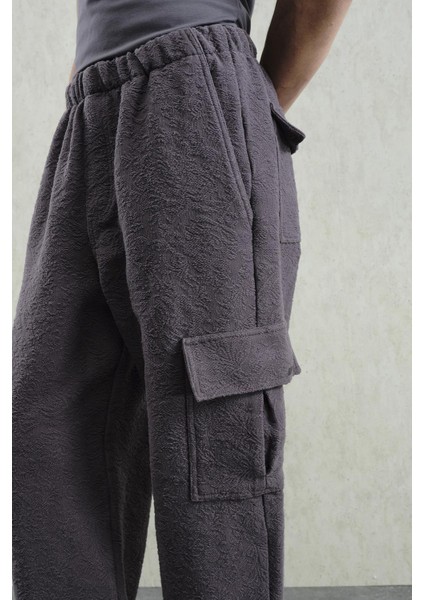 Jakar Desenli Kargo Antrasit Pantolon indirimleri