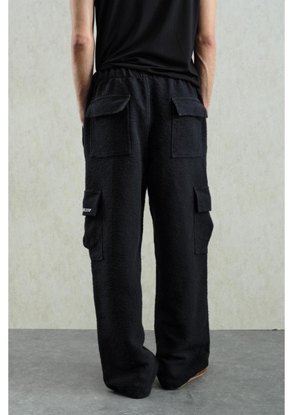 Jakar Desenli Kargo Siyah Pantolon indirimleri