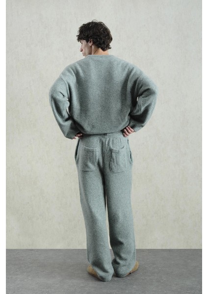 Yumuşak Dokulu Örgü Triko Mint Pantolon fiyatları