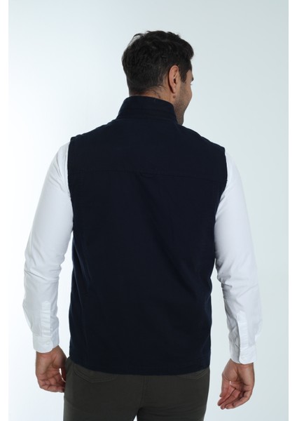 Erkek Mevsimlik Yelek %100 Pamuklu Astarlı Altı Cepli modelleri