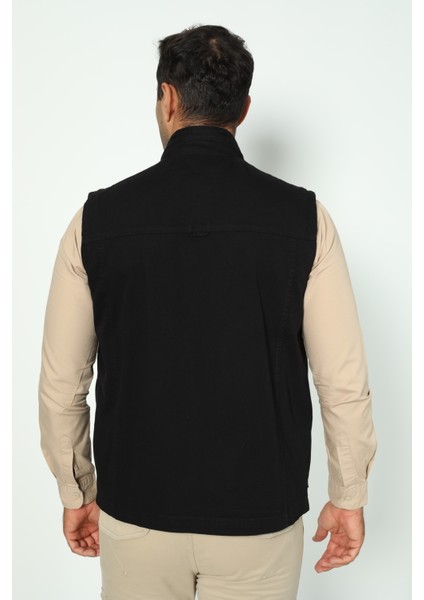 Erkek Mevsimlik Yelek %100 Pamuklu Astarlı Altı Cepli fırsatları