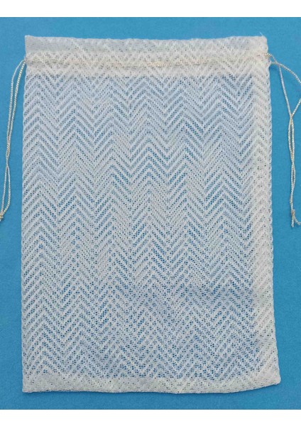 Zigzag Desenli Tül 19*28 cm Ebatında 12 Adettir Hediyelik Bohçalık Çeyizlik fırsatları