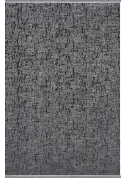 Roma Antrasit Halı Akrilik Halı Yumuşak Dokulu Salon Oturma Odası Yatak Odası Halısı 419