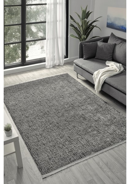 Roma Antrasit Halı Akrilik Halı Yumuşak Dokulu Salon Oturma Odası Yatak Odası Halısı 419 fiyatları