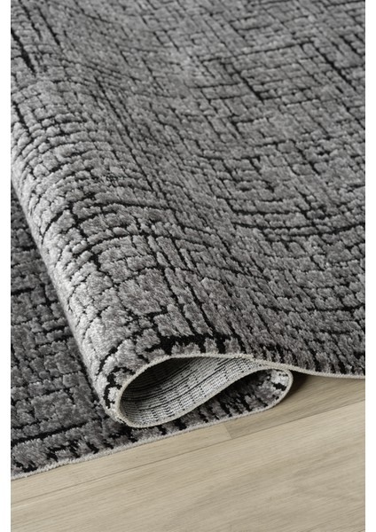 Roma Antrasit Halı Akrilik Halı Yumuşak Dokulu Salon Oturma Odası Yatak Odası Halısı 419 modelleri