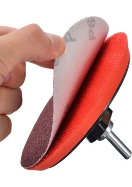 115 mm Cırt Zımpara Kağıdı El Zımparaları Ucu Seti Matkap Aparatı Avuç Içi Spiral Taşlama 20 Parça indirimleri