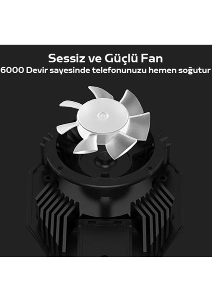 DL06 Ultra Güçlü Telefon Soğutucu Fan Seramik Turbo Soğutma Infinix Telefonlara Tam Uyumlu fırsatları