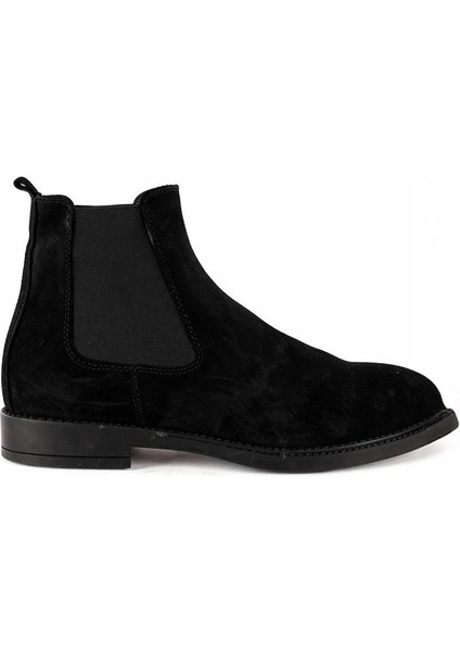 Klasik Siyah Süet Bot