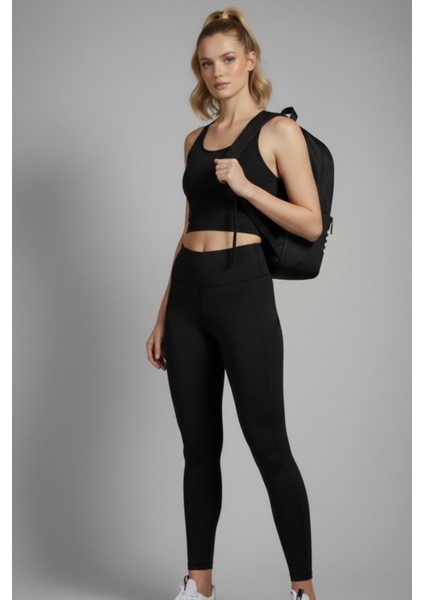 Unisex Şeritli 3 Fermuarlı Çok Kullanışlı Sırt Çantası indirimleri