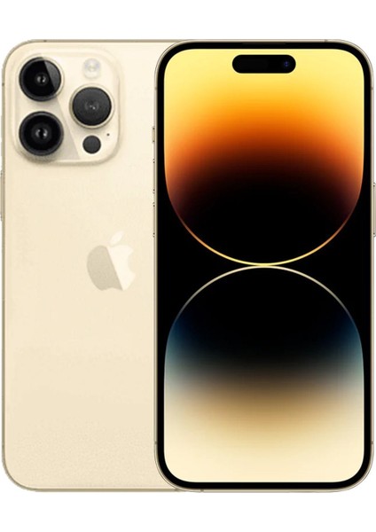 IPHONE 14 Pro Max Gold 128GB Yenılenmıs B Kalıte (12 Ay Garantılı)