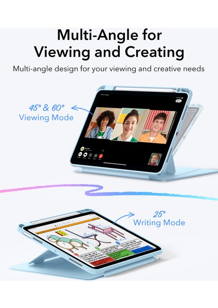 iPad Air 10.9 inç 4/5 (4. Nesil/5. Nesil) - Air 11 (M2-M3/ 2024-2025) Flip (Kalem Tutucu) Kılıf fırsatları