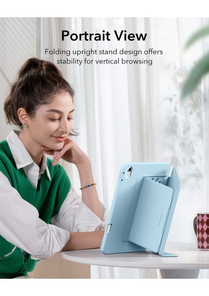 iPad Air 10.9 inç 4/5 (4. Nesil/5. Nesil) - Air 11 (M2-M3/ 2024-2025) Flip (Kalem Tutucu) Kılıf