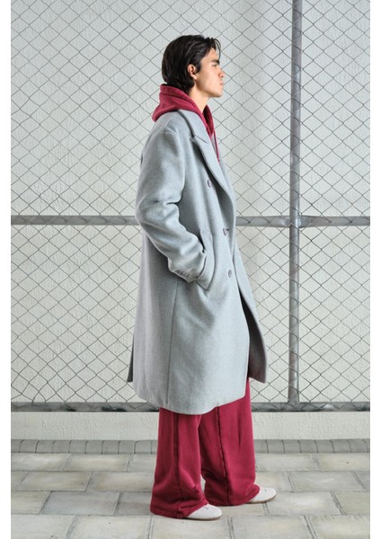 Basıc Kaşe Gri Kaban fiyatları