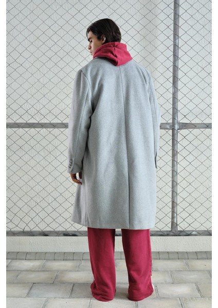 Basıc Kaşe Gri Kaban modelleri