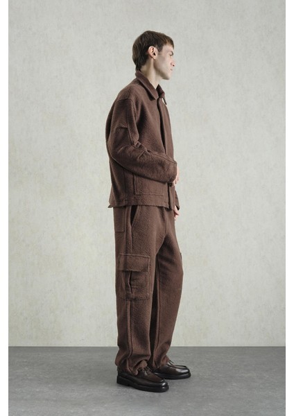 Jakar Desenli Kahverengi Ceket fiyatları