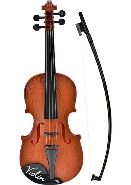 Oyuncak Keman Süper Gerçekçi Telli Yüksek Kalite Hediye Oyuncak Violin modelleri