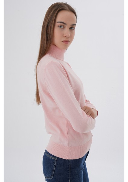 Kadın %100 Organik Pamuk Balıkçı Yaka Triko Kazak TRIST-6103 fırsatları