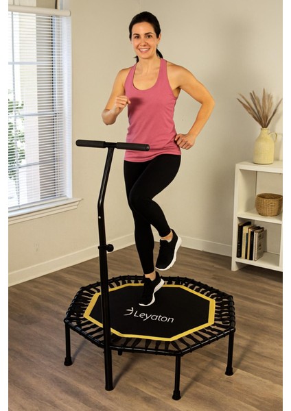 Tutamaçlı Fitness Trambolini (Jumping Trambolin) 115 cm