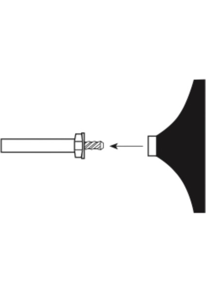 1/4 Vıdalı Mandren Adaptoru