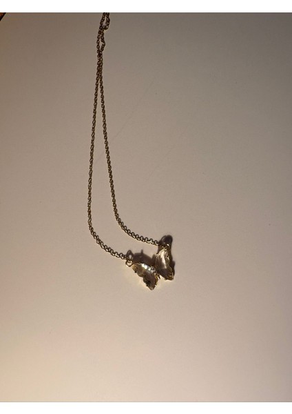 Çelik Kelebek Paslanmaz Kararmaz Gold Zincir Kolye fiyatları